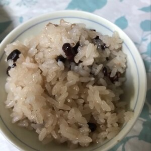 小豆たっぷり☆うるち米でお赤飯
